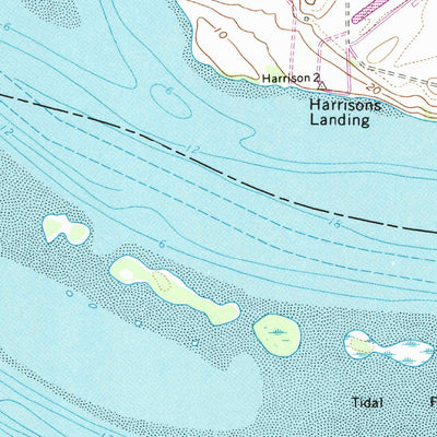 United States Geological Survey Westover, VA (1965, 24000-Scale) digital map