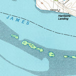United States Geological Survey Westover, VA (1994, 24000-Scale) digital map