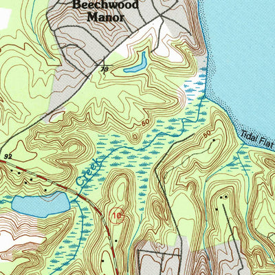United States Geological Survey Westover, VA (1994, 24000-Scale) digital map