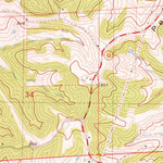 United States Geological Survey Westphalia East, MO (1981, 24000-Scale) digital map