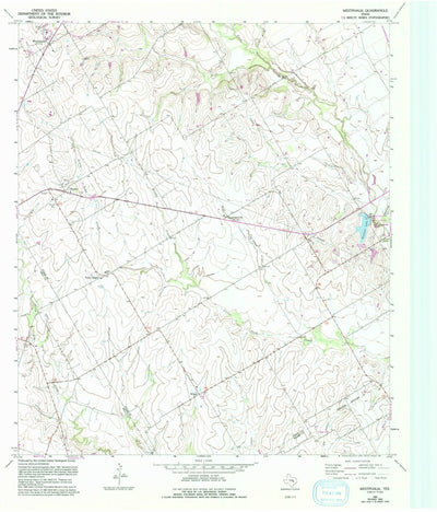 United States Geological Survey Westphalia, TX (1963, 24000-Scale) digital map
