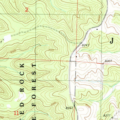 United States Geological Survey Westphalia West, MO (1987, 24000-Scale) digital map