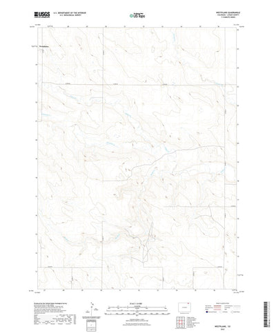 United States Geological Survey Westplains, CO (2022, 24000-Scale) digital map