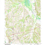 United States Geological Survey Westplains, KY (1993, 24000-Scale) digital map