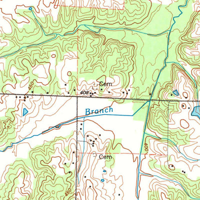 United States Geological Survey Westplains, KY (1993, 24000-Scale) digital map