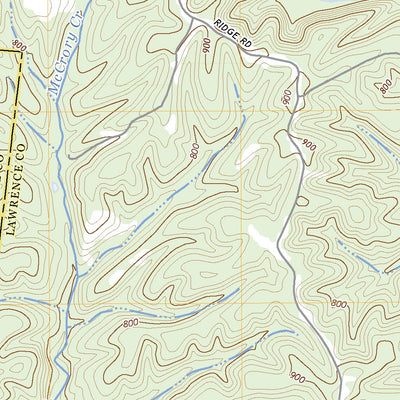 United States Geological Survey Westpoint, TN (2022, 24000-Scale) digital map
