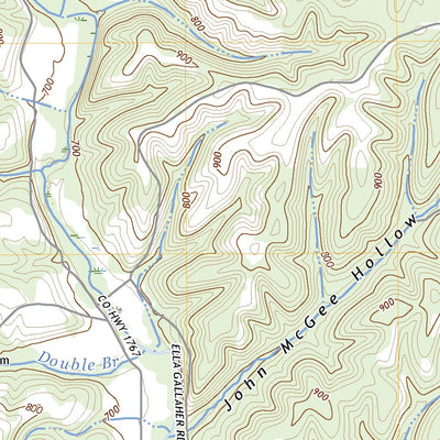 United States Geological Survey Westpoint, TN (2022, 24000-Scale) digital map
