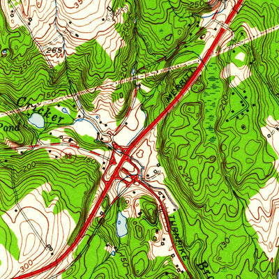 United States Geological Survey Westport, CT (1951, 24000-Scale) digital map