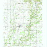 United States Geological Survey Westport, IN (1958, 24000-Scale) digital map