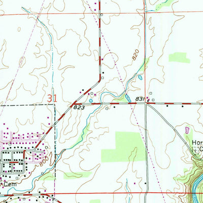 United States Geological Survey Westport, IN (1958, 24000-Scale) digital map