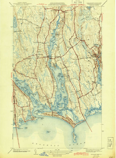 United States Geological Survey Westport, MD (1942, 31680-Scale) digital map