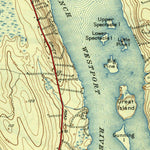 United States Geological Survey Westport, MD (1942, 31680-Scale) digital map
