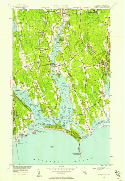 United States Geological Survey Westport, MD (1951, 24000-Scale) digital map