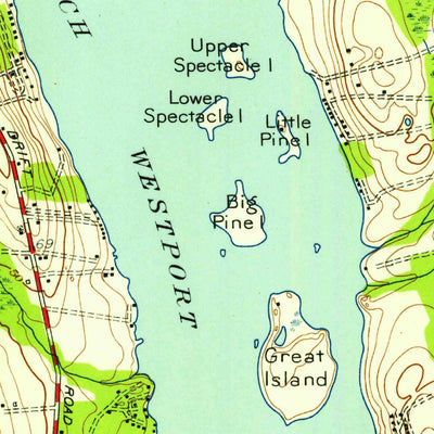 United States Geological Survey Westport, MD (1951, 24000-Scale) digital map