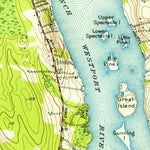United States Geological Survey Westport, MD (1951, 31680-Scale) digital map
