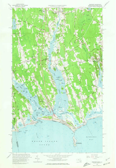 United States Geological Survey Westport, MD (1963, 24000-Scale) digital map