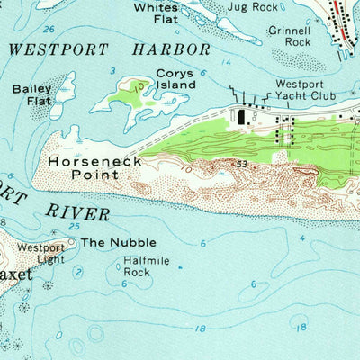 United States Geological Survey Westport, MD (1963, 24000-Scale) digital map