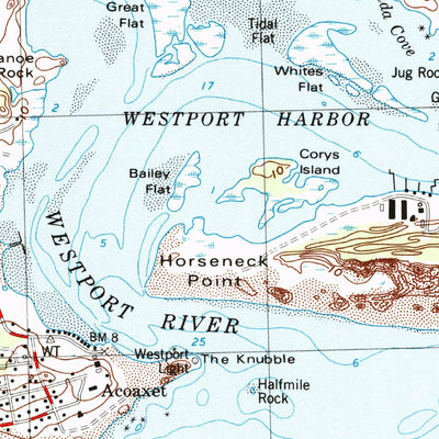 United States Geological Survey Westport, MD (1977, 24000-Scale) digital map