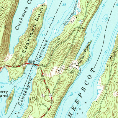 United States Geological Survey Westport, ME (1970, 24000-Scale) digital map