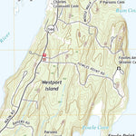 United States Geological Survey Westport, ME (2021, 24000-Scale) digital map
