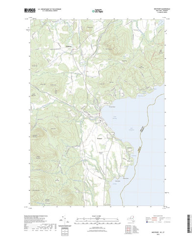 United States Geological Survey Westport, NY (2023, 24000-Scale) digital map