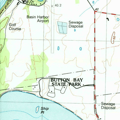 United States Geological Survey Westport, VT-NY (1980, 25000-Scale) digital map