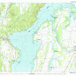 United States Geological Survey Westport, VT-NY (1980, 25000-Scale) digital map