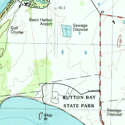 United States Geological Survey Westport, VT-NY (1999, 25000-Scale) digital map