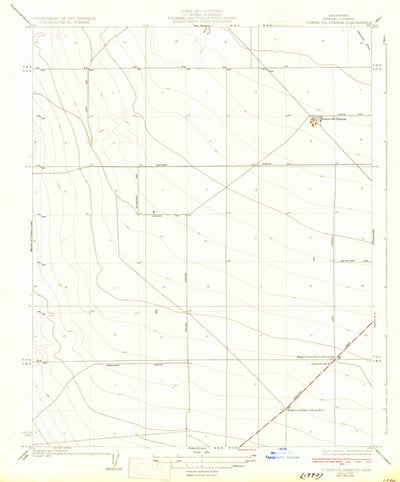 United States Geological Survey Westside, CA (1931, 31680-Scale) digital map
