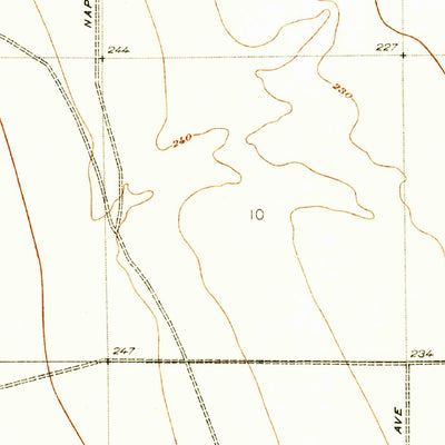 United States Geological Survey Westside, CA (1931, 31680-Scale) digital map