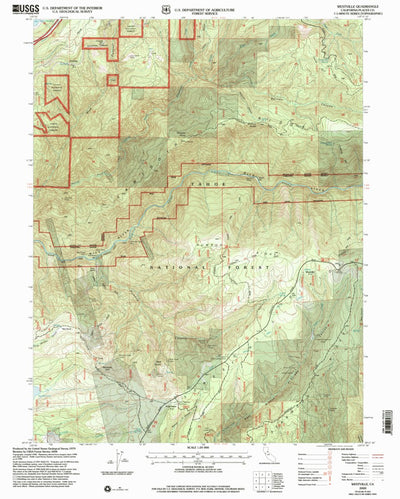 United States Geological Survey Westville, CA (2000, 24000-Scale) digital map