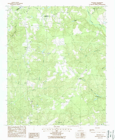 United States Geological Survey Westville, SC (1988, 24000-Scale) digital map