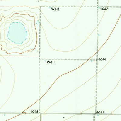 United States Geological Survey Westway NE, TX (1971, 24000-Scale) digital map