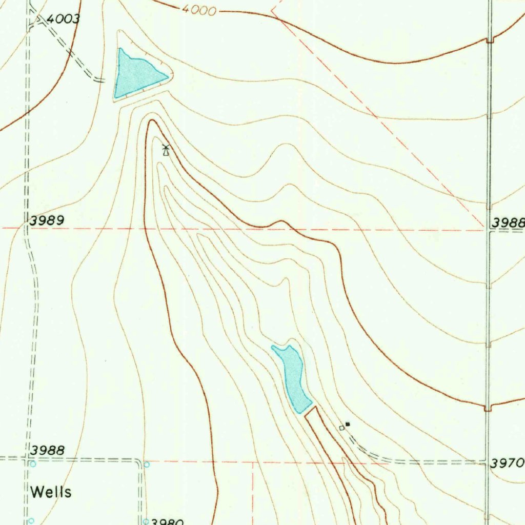 Westway NE, TX (1971, 24000-Scale) Map by United States Geological ...