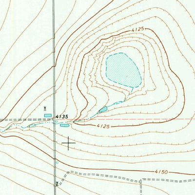 United States Geological Survey Westway NW, TX (1971, 24000-Scale) digital map