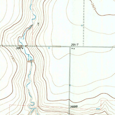 United States Geological Survey Westway, TX (1971, 24000-Scale) digital map