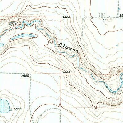 United States Geological Survey Westway, TX (1971, 24000-Scale) digital map