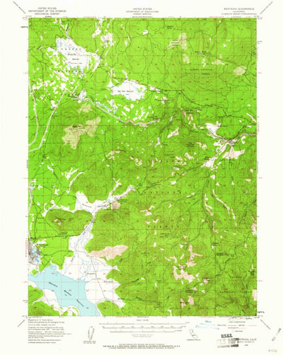 United States Geological Survey Westwood, CA (1955, 62500-Scale) digital map