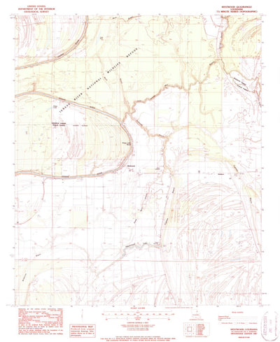 United States Geological Survey Westwood, LA (1987, 24000-Scale) digital map