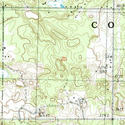 United States Geological Survey Westwood, MI (1985, 24000-Scale) digital map
