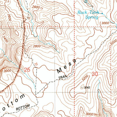United States Geological Survey Wet Bottom Mesa, AZ (2004, 24000-Scale) digital map