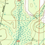 United States Geological Survey Wetappo Creek, FL (1994, 24000-Scale) digital map