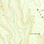 United States Geological Survey Wetherill Mesa, CO (1966, 24000-Scale) digital map