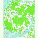 United States Geological Survey Wetipquin, MD (1942, 24000-Scale) digital map