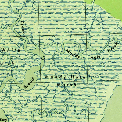 United States Geological Survey Wetipquin, MD (1943, 31680-Scale) digital map