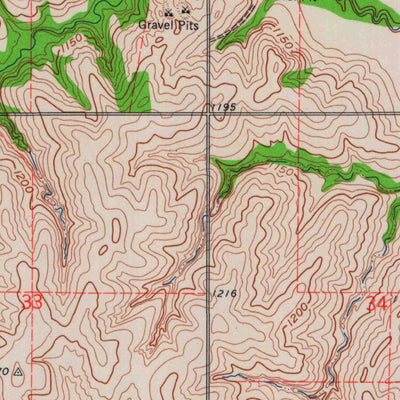 United States Geological Survey Wetmore, KS (1961, 24000-Scale) digital map