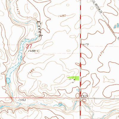 United States Geological Survey Wetonka North, SD (1970, 24000-Scale) digital map