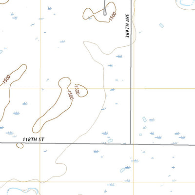 United States Geological Survey Wetonka North, SD (2021, 24000-Scale) digital map