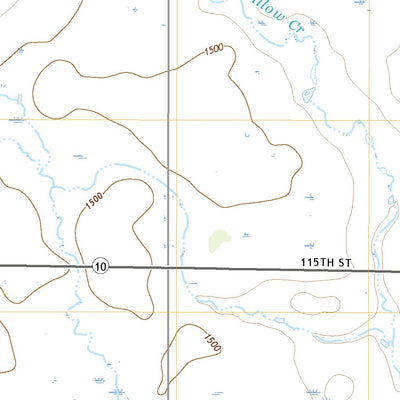 United States Geological Survey Wetonka North, SD (2021, 24000-Scale) digital map