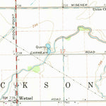United States Geological Survey Wetsel, OH (1960, 24000-Scale) digital map